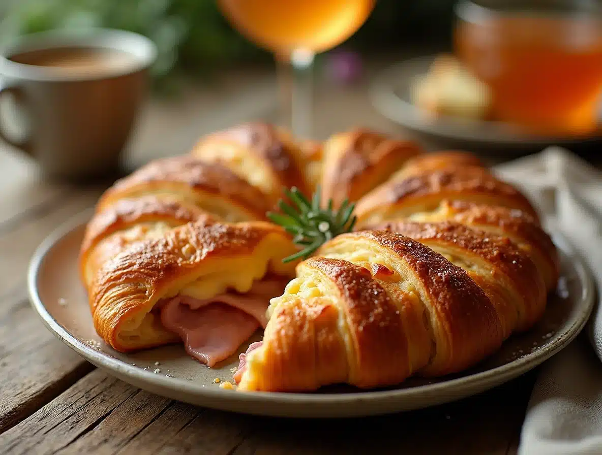 Ham and cheese Croissant