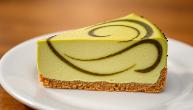 Matcha and Black Sesame Cheesecake