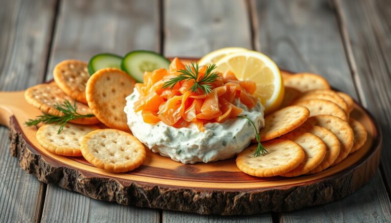 smoked salmon and cream cheese