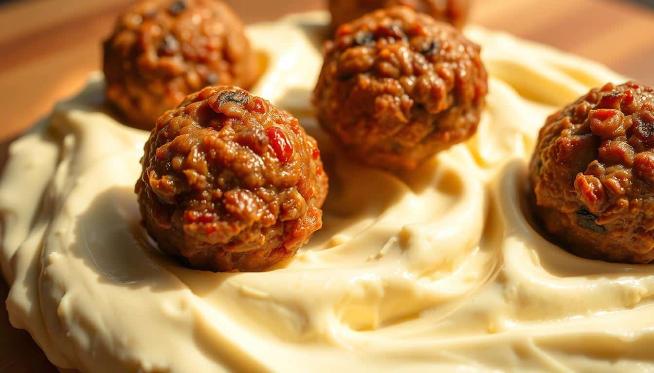 sausage ball recipe with cream cheese