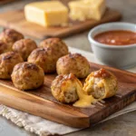 Cream Cheese Sausage Balls Freshly Baked