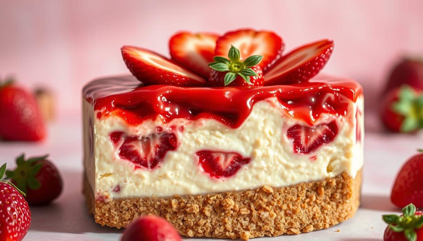 strawberry cheesecake