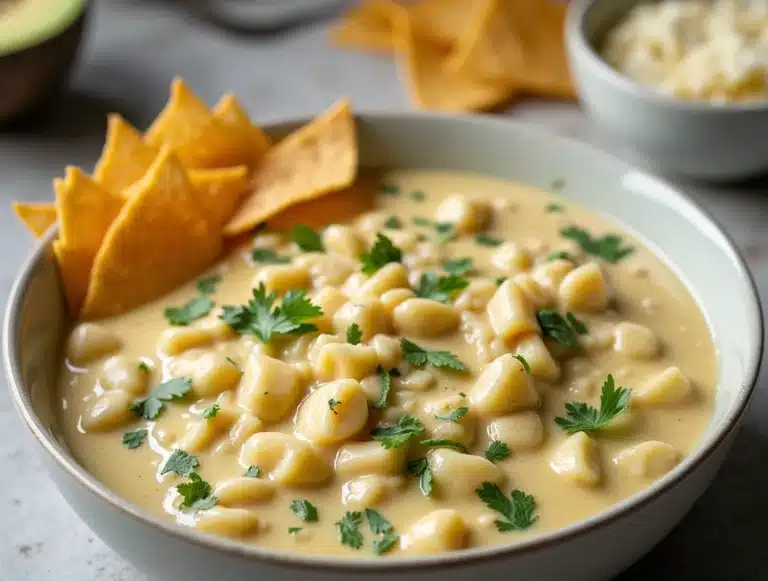 White chicken chili