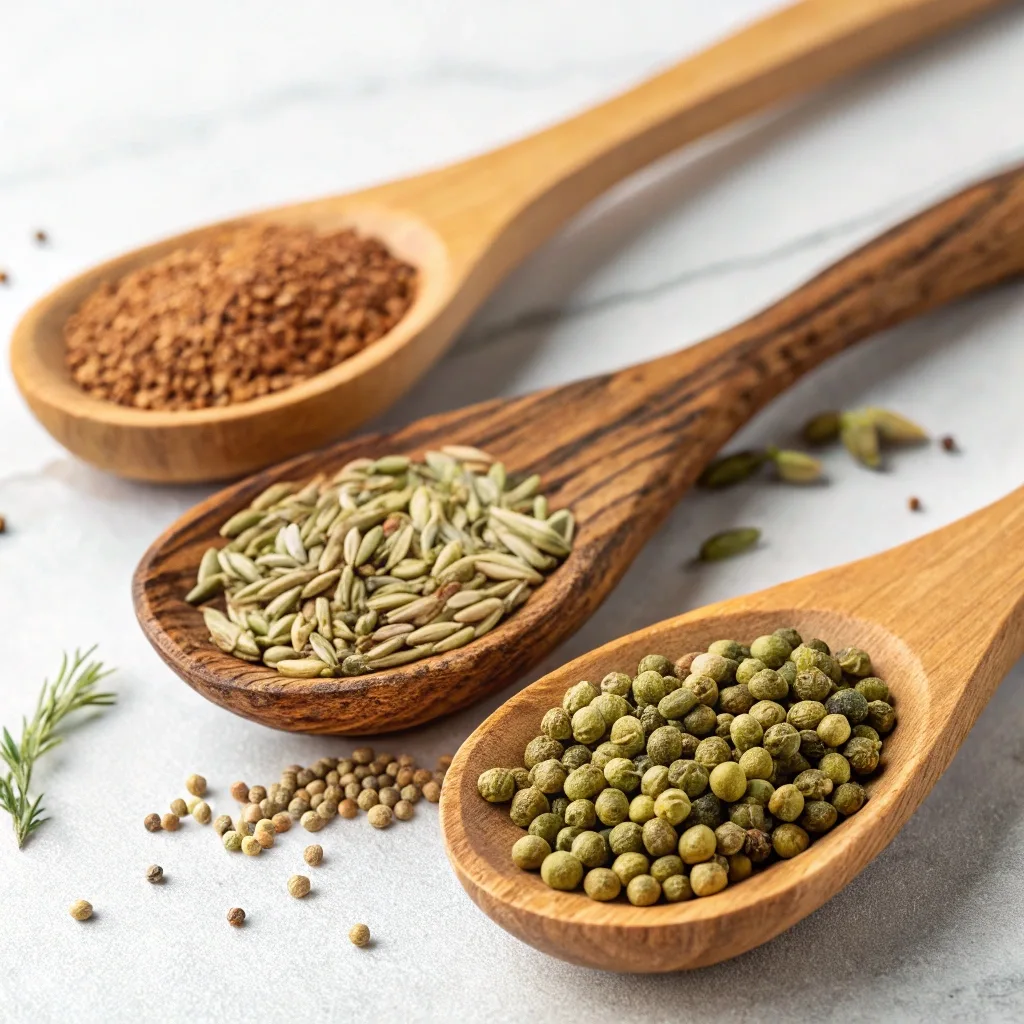 Ingredients for bariatric seed tea recipe