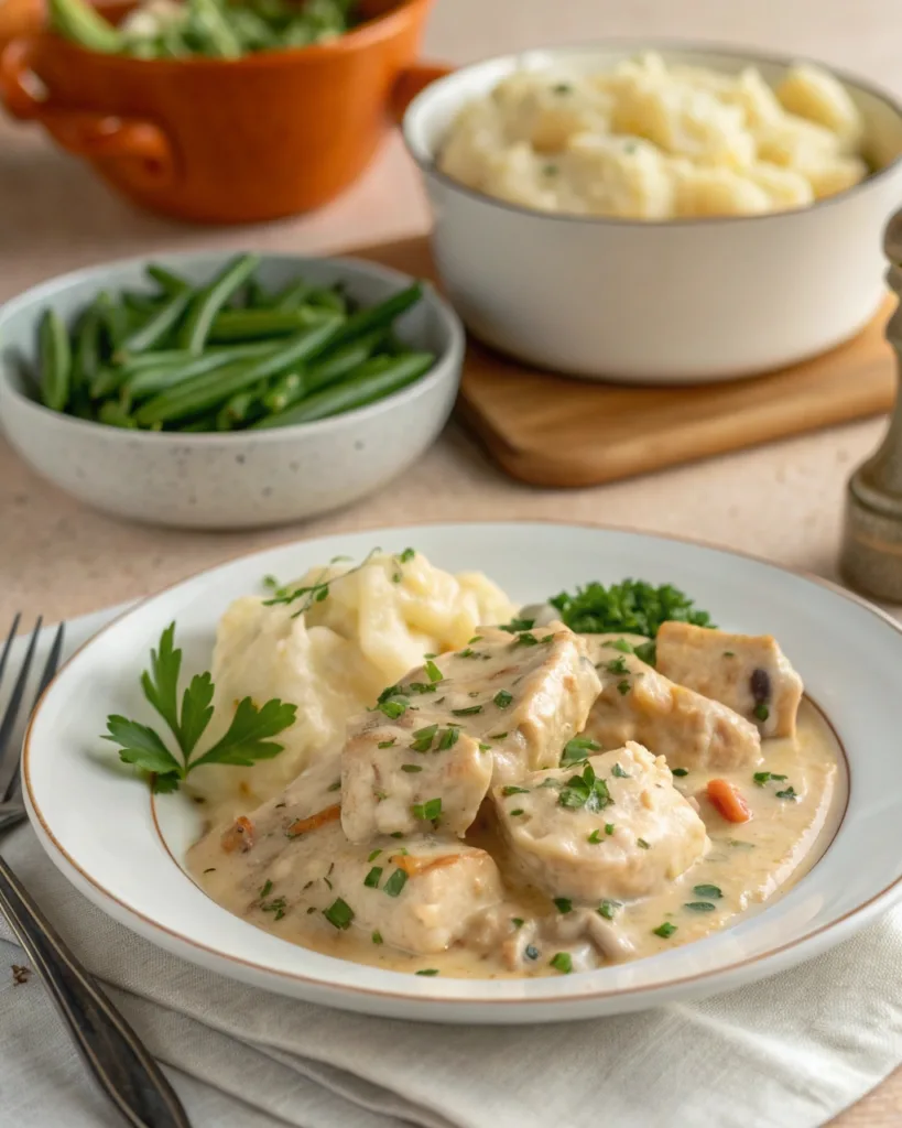 creamy-chicken-casserole-served