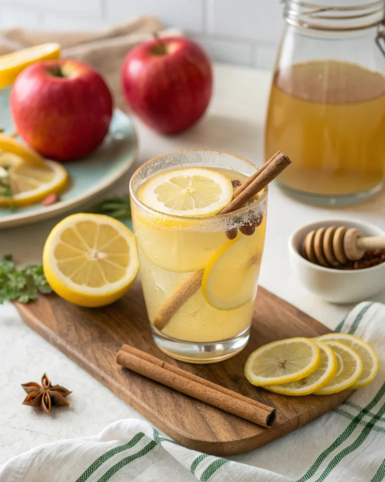 apple cider vinegar detox drink recipe
