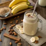 Banana almond smoothie
