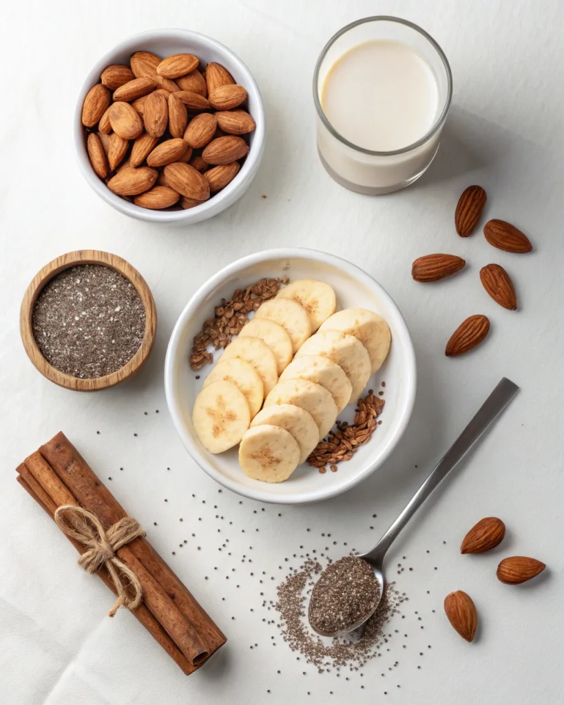 Banana almond smoothie
