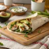 Cottage cheese flatbread wraps