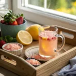 Serving Oprah Pink Salt Trick for weight loss
