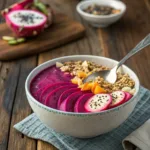 Spoonful of Tropical Dragon Fruit Bowl