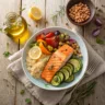 Mediterranean diet for weight loss meal