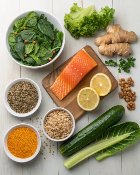 Detox and balanced diet meals weekly plan
